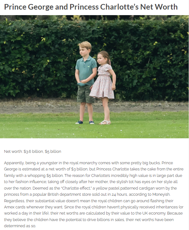 Скриншот-цитата https://www.readersdigest.com.au/culture/this-is-how-much-each-person-in-the-british-royal-family-is-actually-worth 
