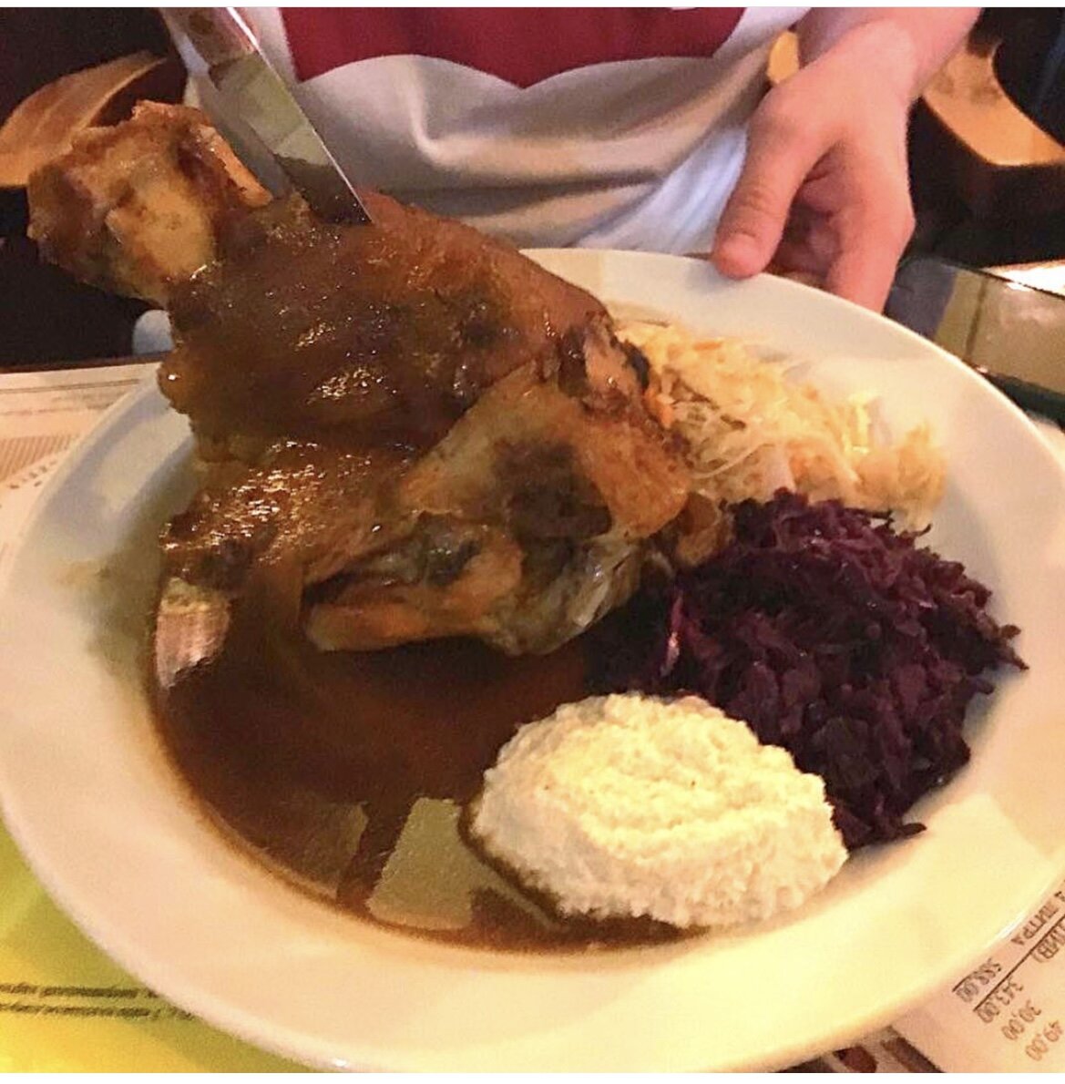 Знаменитая чешская рулька :)