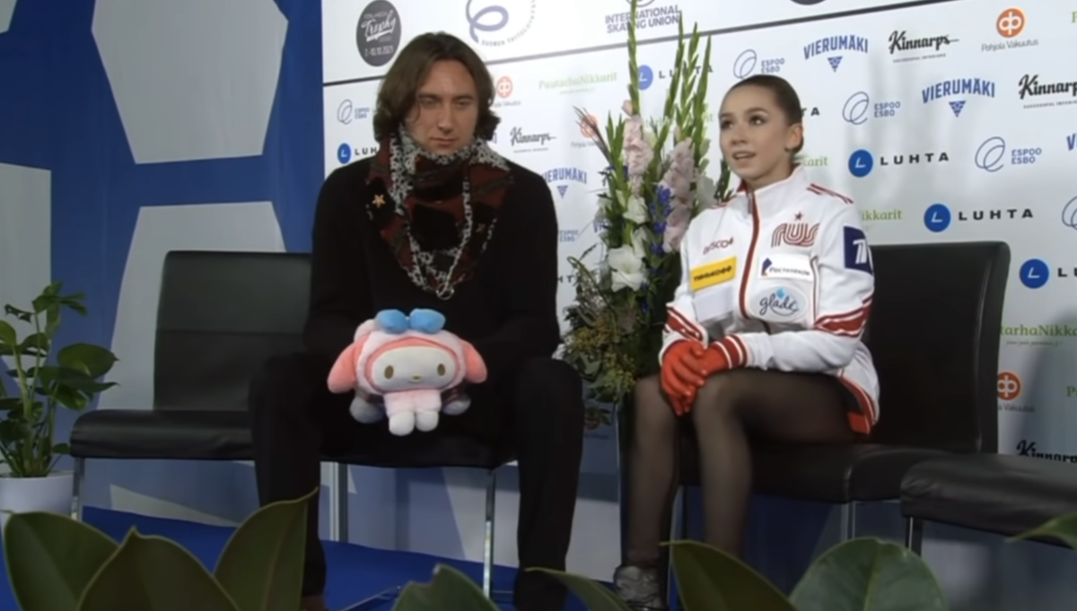 Филипп Шветский и Камила Валиева. Finlandia trophy.