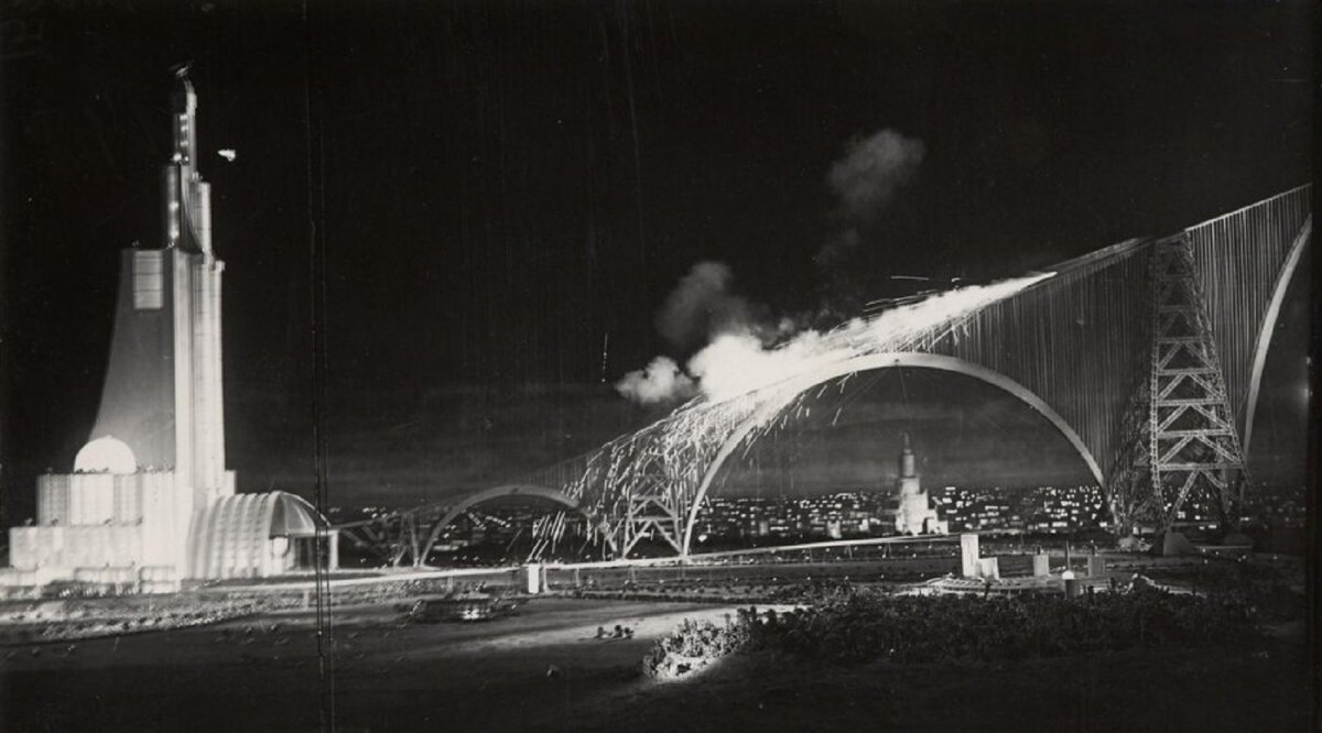 Фильм "Космический рейс" 1936 года.