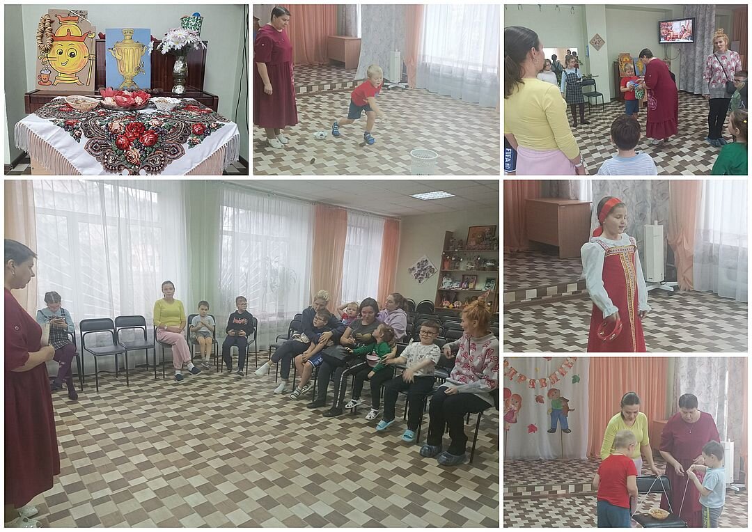 На столе, накрытом к чаю, Испуская важно пар,
Среди блюдечек и чашек
Самый главный – Самовар!

   Веселый и познавательный «Праздник самовара» прошел Социально-реабилитационном центре для несовершеннолетних г. Асбеста. Ребята с родителями познакомились с историей самовара, рассмотрели, из чего он состоит; также узнали, как появился чай в России. Рассказ режиссера ЦК и Д им.Горького Анастасии Фофановой сопровождался красочными слайдами на экране. А какой же праздник без игр и потех? Дети с удовольствием забрасывали еловые шишки в ведёрко (ведь шишки – самый доступный материал для растопки самовара), разгадывали загадки, собирали наперегонки вязанки из сушек под поддержку болельщиков. Задорными народными песнями поздравила всех маленькая красавица Алсу Абдулганеева – участница ансамбля «Ладушки» (рук. Лилия Резниченко). Затем гости разделились попарно и «угощали» друг друга «конфетами» (яркими мячиками) со словами «Беру – угощаю». Задание оказалось не из легких.  Этот прием был освоен на семинаре-практикуме «Культурно-адаптационная деятельность» в Екатеринбурге. Сотрудники СРЦН, которые также активно участвовали в программе, оценили эффективность игры. В конце праздника закружился дружный хоровод под песню «Пых-пых, самовар». Как хорошо, когда есть друзья! А чтобы устроить праздник – повод найдется!

Ведущая праздника
А.Фофанова