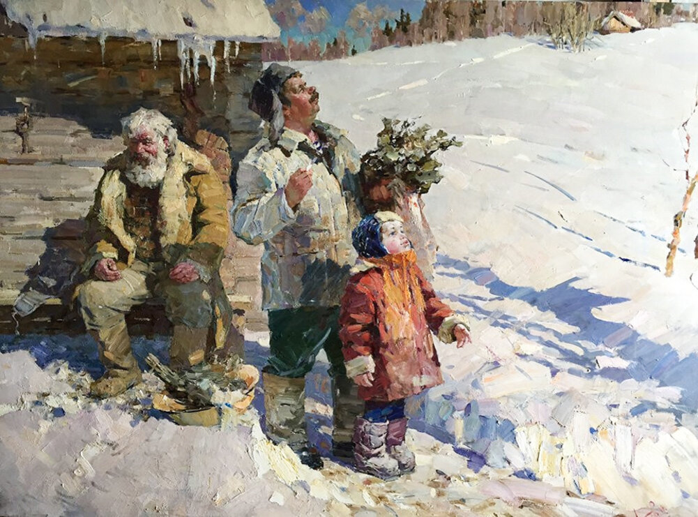 Олег Теняев "Вот это летит!". Источник: https://ambilive.ru/en/articles/606-hudozhniki-sovremennoi-rossii-tenjaev-oleg-anatolevich.html