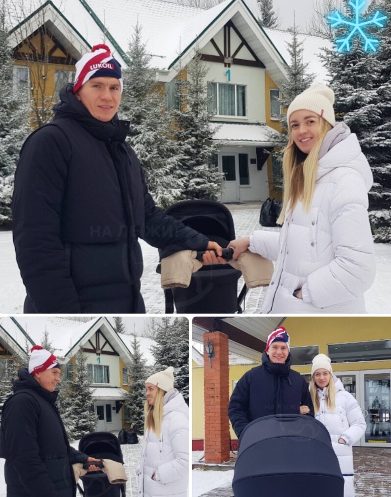 Семья Большунова вся в Ханты-Мансийске. А не в этом ли истинная причина пропуска гонки Александром? Может, не с кем Еву оставить завтра...😂