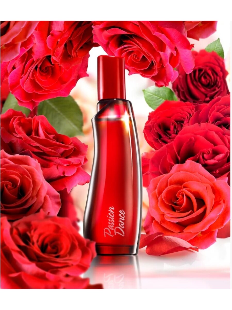 Всем привет! Сегодня я хочу с вами поговорить про один из красивых ароматов от моего любимого бренда Avon. Хотя у меня все ароматы от Avon, но все же речь пойдет о туалетной воде Passion Dance. Это снятый аромат в Avon его нет сей час в каталоге хотя его можно найти у представителей в заначке может у кого то он еще есть в запасе. И все же давайте вернемся к аромату. Рассмотрим для начала первоисточник, а конкретно основные аккорды и ноты аромата, что входит в его пирамиду. 
Основные аккорды
древесный
землистый
розовый
цитрусовый
мшистый
пачулевый
цветочный
теплый пряный
фужерный
амбровый
он принадлежит к группе восточные цветочные. Выпущен в 2003 году.
Верхние ноты: Грейпфрут, Лимон и Цветок папайи;
средние ноты: Черная роза, Нарцисс, Жасмин, Водяная лилия и Бессмертник;
базовые ноты: Дубовый мох, Пачули, Амбра, Ветивер, Сандал и Мускус.
Что касается моего восприятия данной туалетной воды и ее стойкости на мне я сей час с вами поделюсь. Что я слышу в данном аромате для меня это в первую очередь очень стойкий, насыщенный, яркий аромат темно-бордовой уходящей в черную розу. Это аромат страстного цветка он очень теплый, но в то же время нежный несмотря на свою страсть для меня этот аромат прекрасный во все времена года. Аромат самого любимого цветка. Как я и написала ранее здесь я слышу розу и она на мое восприятие доминирует в этом аромате.
Так же в аромате я слышу цитрусы, но больше всего конечно же цветы. По ощущению есть в нем какая-то землистость, терпкость, возможно даже пряность, а если смотреть на основные аккорды то там есть еще и дубовый мох по этому он мне кажется уходящим в деревяшку. Аромат настроения кому-то он может не понравиться, для кого то может быть тяжелым и даже не приятным. Мне он нравится и я его люблю. Этот аромат мое парфюмерное я и хотя у меня огромная коллекция ароматов не все я могу назвать своим парфюмерным я. Что касается стойкости на себе я его слышу 8 -10 часов так точно, а на одежде он может звучать и до 3‐х дней. Очень стойкая туалетная вода и как я написала ранее очень мной любимая.  Повторюсь в том что здесь я слышу розу и она для меня на первом месте. Если вы любите аромат розы, то возможно вам понравиться и эта туалетная вода. Аромат страсти и любви как по мне его можно носить в любое время года и на любое мероприятие. Я так и делаю хотя берегу его это все таки снятый с производства аромат.