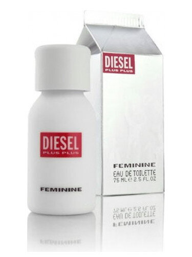 Plus Plus Feminine Diesel — это аромат для женщин, он принадлежит к группе восточные цветочные. Plus Plus Feminine выпущен в 1997 году. Парфюмер: Nathalie Feisthauer. Верхние ноты: Ананас, Горький апельсин, Фруктовые ноты, Лист черной смородины и Ландыш; средние ноты: Молоко, Кокос, Лилия, Вишня, Клубника, Красное яблоко, Орхидея, Жасмин и Магнолия; базовые ноты: Ваниль, Мускус, Мускатный орех, Сандал, Корень ириса, Амбра и Вирджинский кедр.