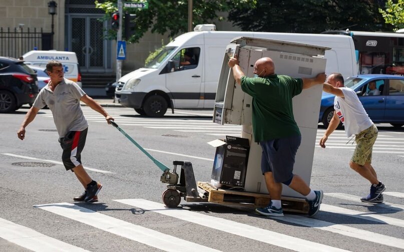 Вариант использования деревянного поддона :)