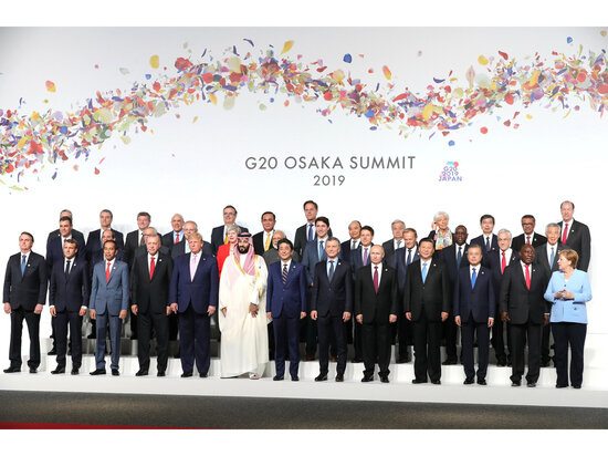     Последний раз очно Владимир Путин участвовал в саммите G20 в 2019 году в японской Осаке. / kremlin.ru
