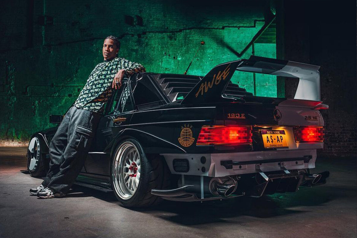 A$AP Rocky показал свою красотку: Кастомный Mercedes-Benz 190E из NFS  Unbound | Droider | Дзен