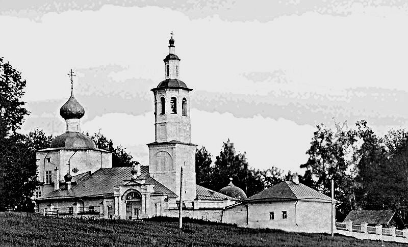 Воскресенская Ракулевская церковь.  