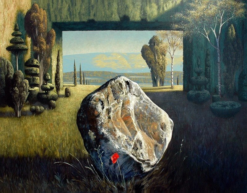 Виктор Мюллер (Victor Muller). Цветок в саду.