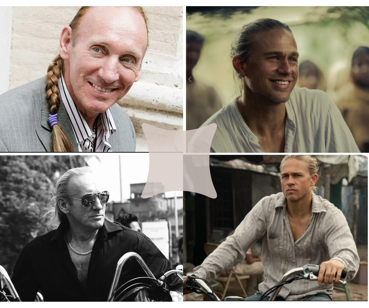 На фото слева -Автор книги, на фото справа - актёр, сыгравший его в фильме