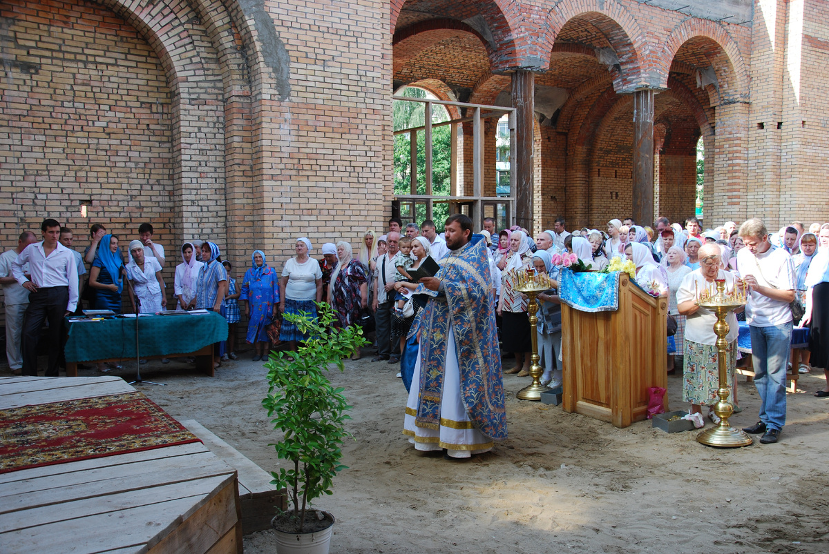 Служба в Казанском храме г. Раменское; 21 июля 2010 г.