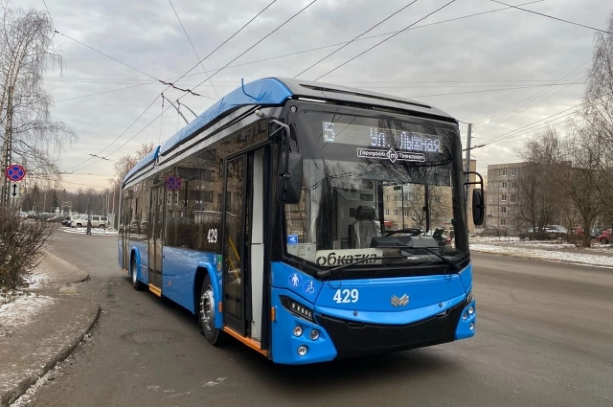    С Нового года цена поездки в троллейбусах Петрозаводска вырастет