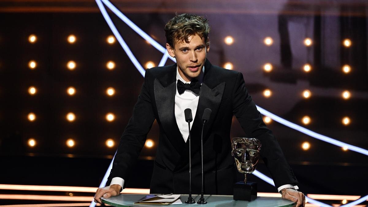    Остин Батлер во время получения награды:Stuart Wilson/BAFTA/Getty Images for BAFTA