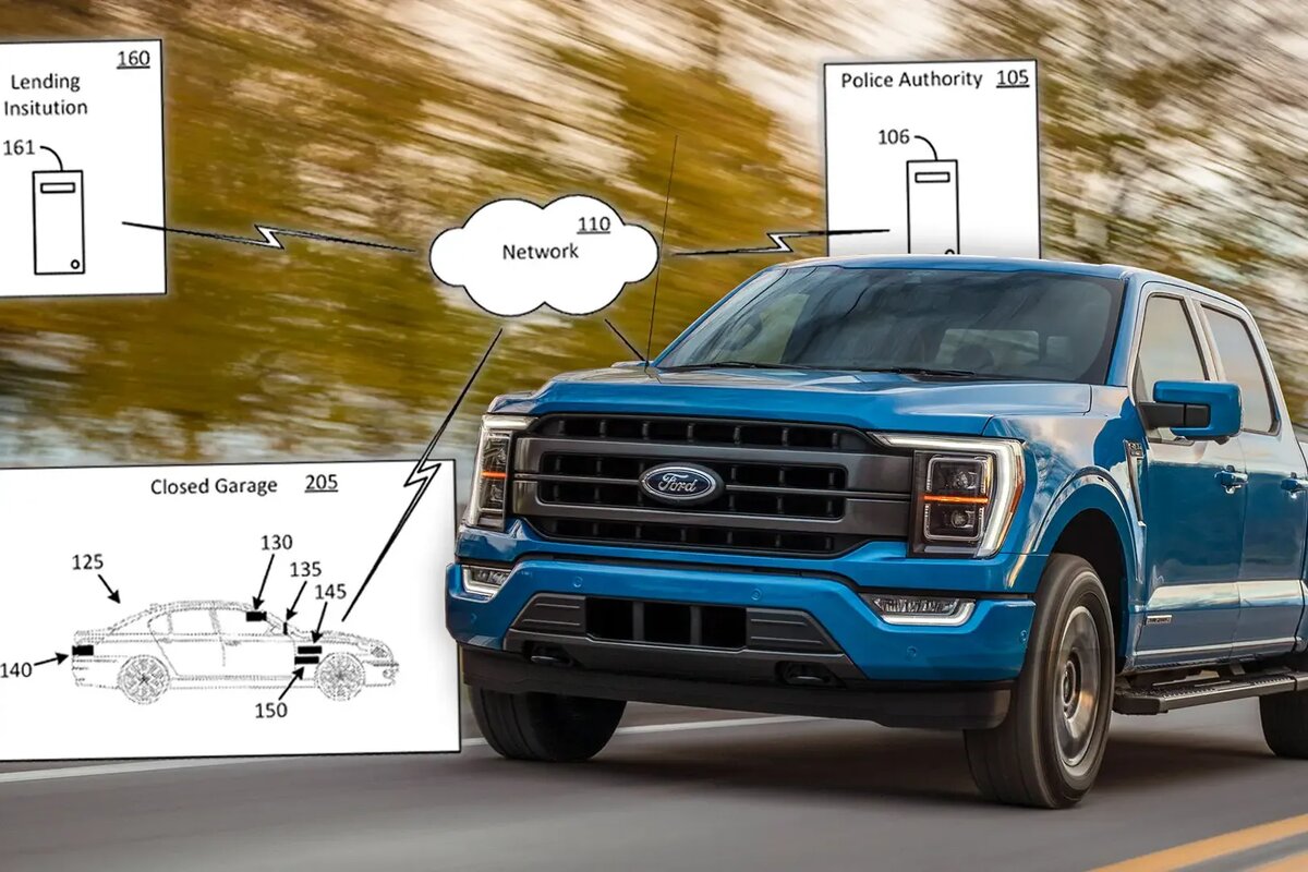     Просрочили кредит? Машина уедет от вас сама: Ford запатентовал новую технологию