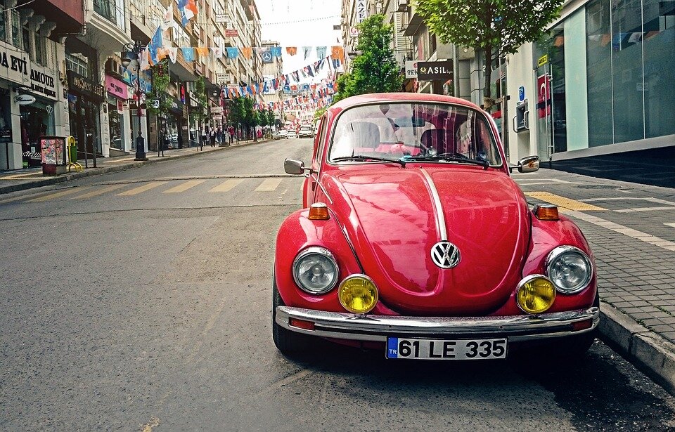 Volkswagen Beetle: современное фото