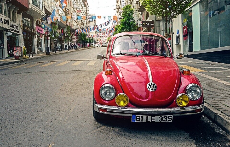 Volkswagen Beetle: современное фото