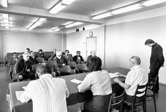  Заседание товарищеского суда в СССР. /Фото: a.d-cd.net