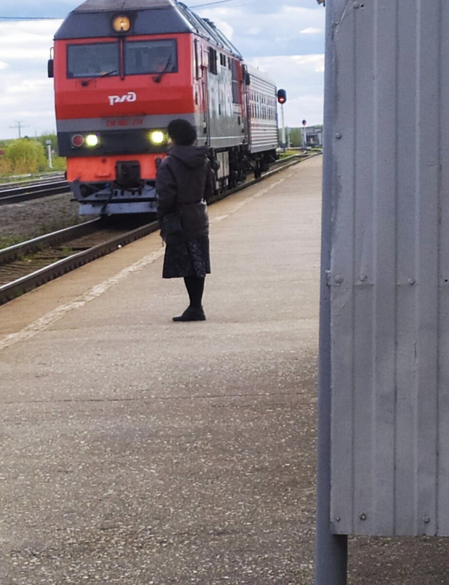 Полустанок в Майне, Ульяновская область