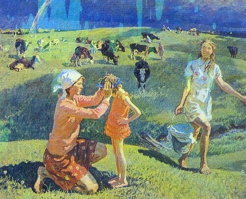 Ткачёвы . На родной земле