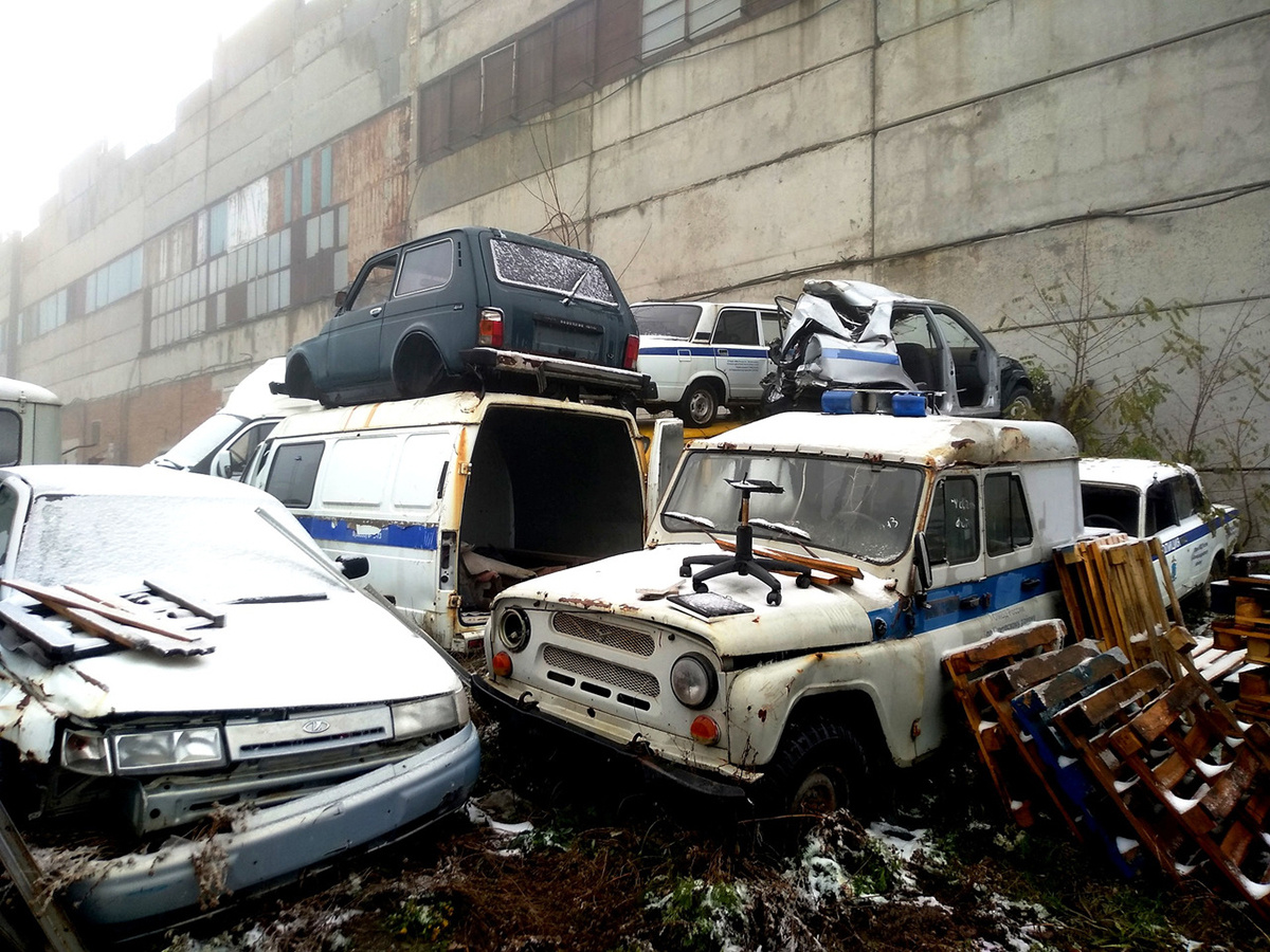 Ставрополь, январь 2019 года © abandonedcars26