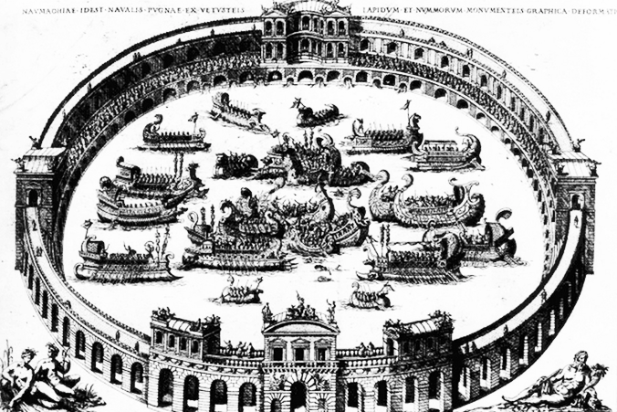 навмахия в Древнем Риме
