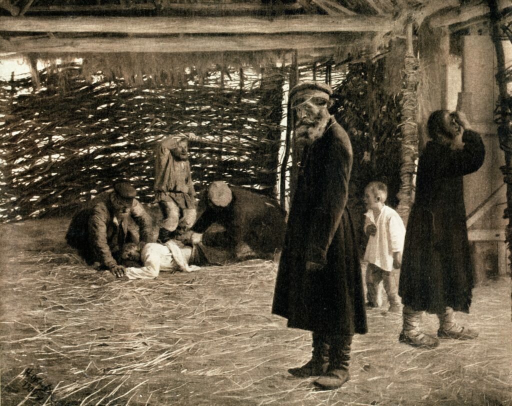 Порка. Н. Орлов "Русские мужики"