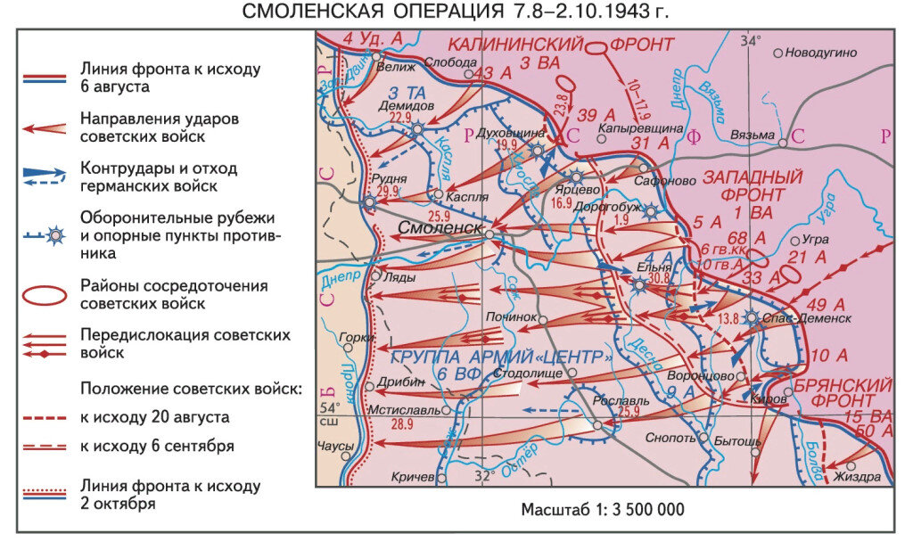 Карта ссср в 1943