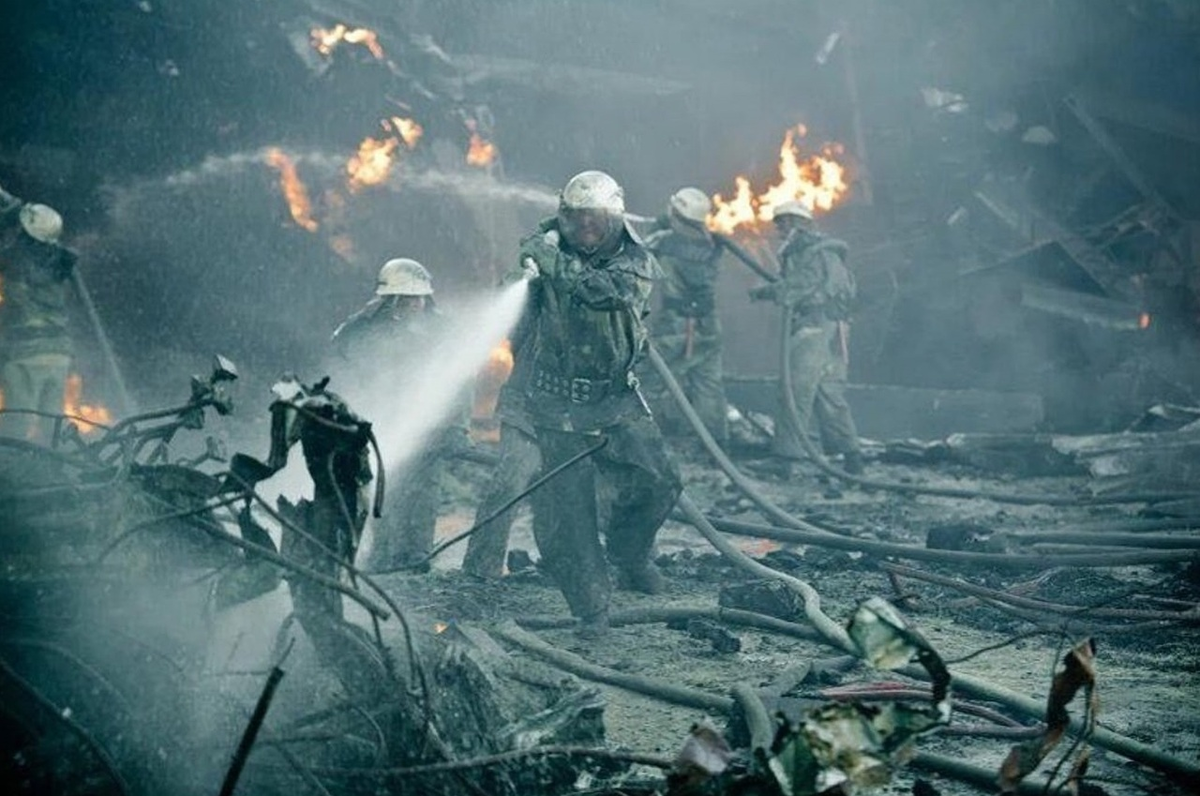 Кадр из фильма "Чернобыль", 2020 г. реж. Д. Козловский