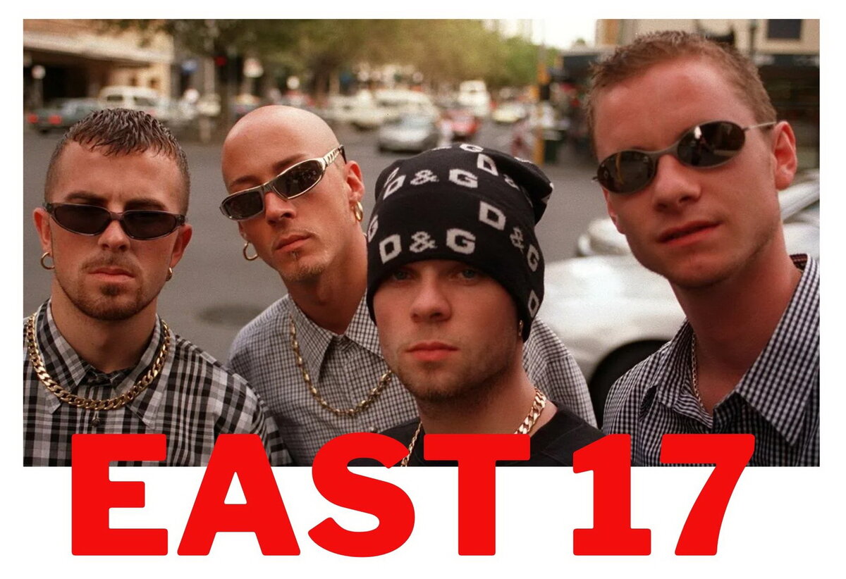 Группу ест 17. East 17. Группа East 17. East 17 солист. Брайан Харви East 17.