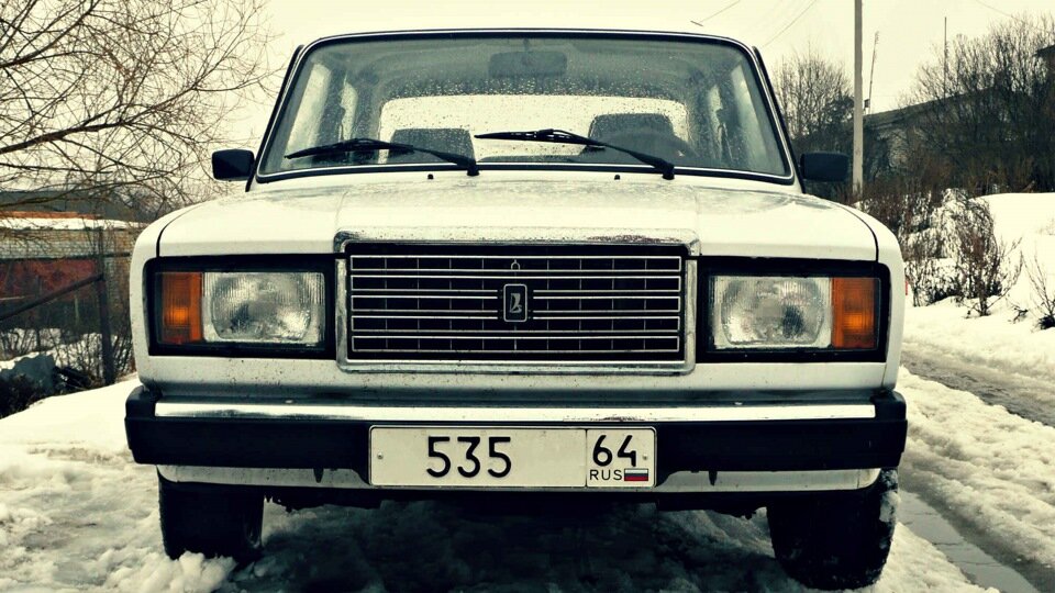 бампер ваз 2107