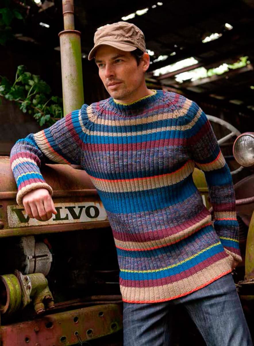 Варианты изделий из пряжи Cool Wool Print от Lana Grossa