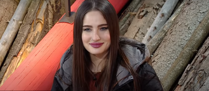 Ангелина Василиади (фото из эфира на "Ю")