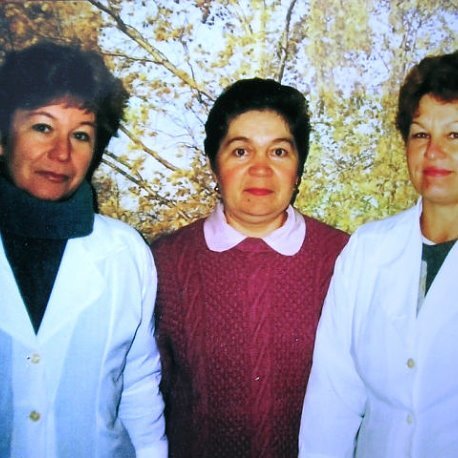 Тоня, Люда и Лида, наверное восьмидесятые...