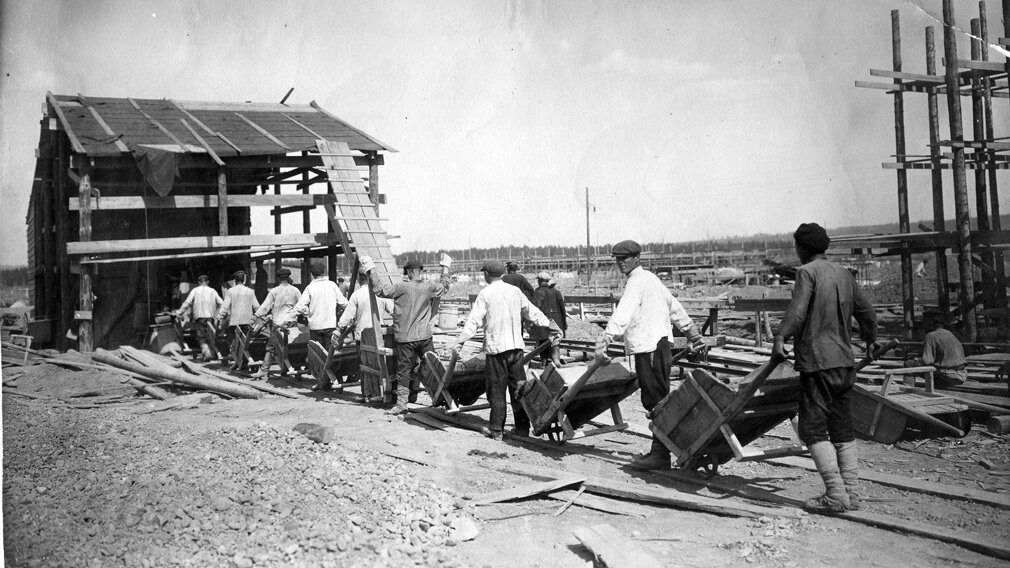 Так строили завод. 1930 год