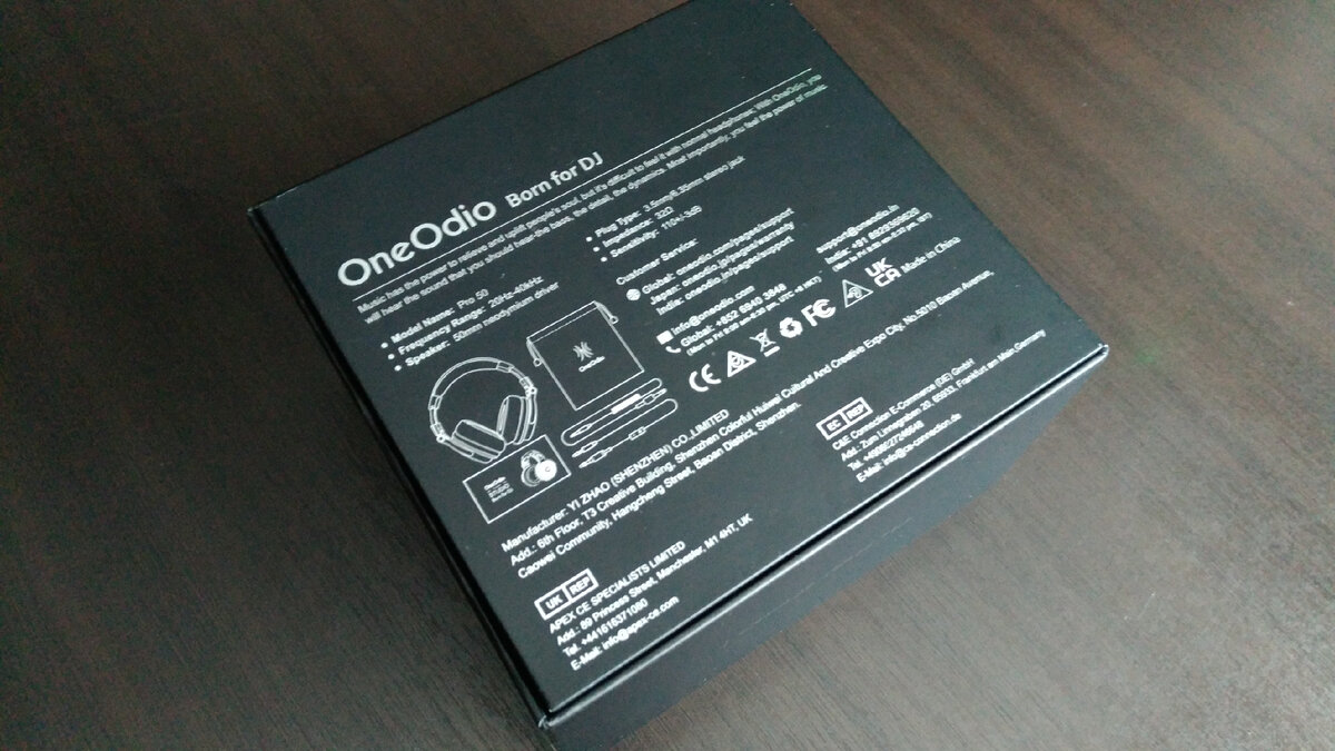 Наушники OneOdio Pro 50 Black 