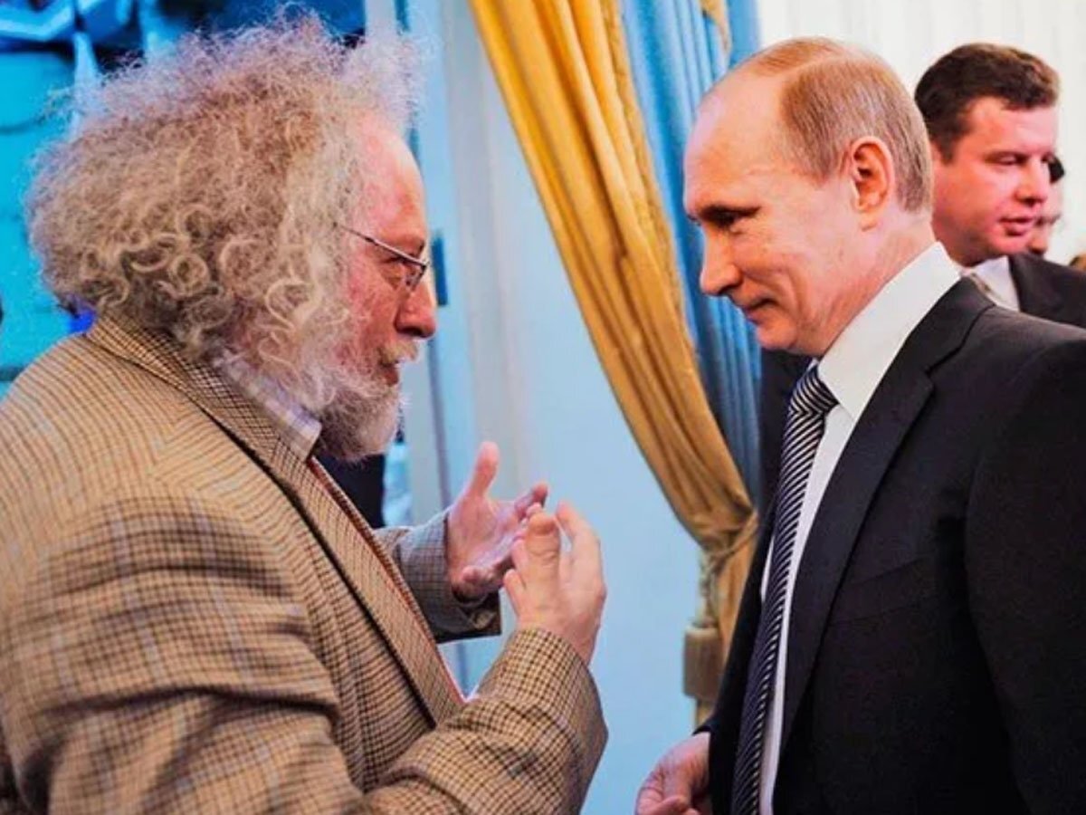 Владимир Путин и Алексей Венедиктов
