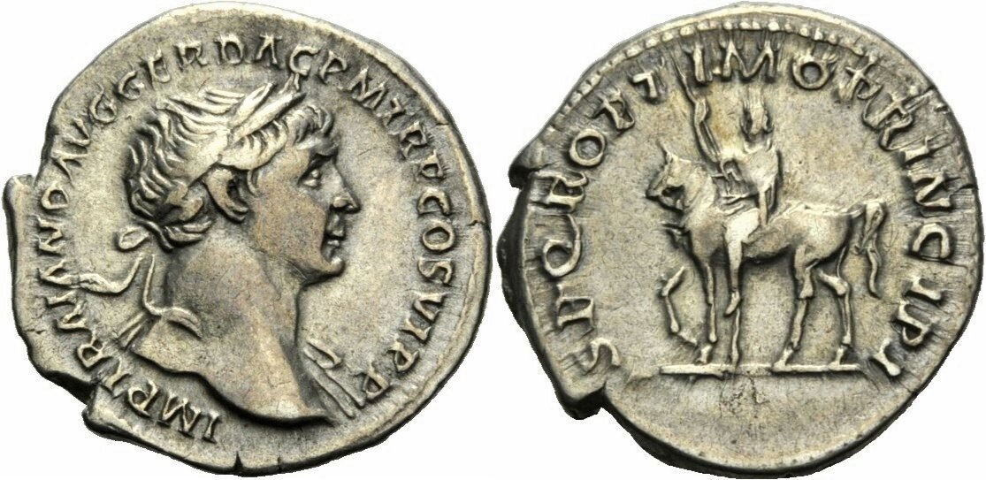 Денарий Траяна. Источник: ma-shops.de