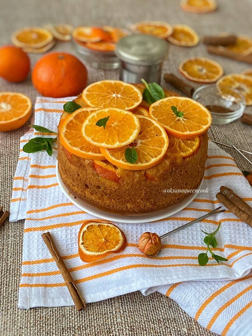 🍊Пирог с мандаринами | Овкусе.ру - Ежедневная готовка в радость! Пошаговые  рецепты с фото | Дзен