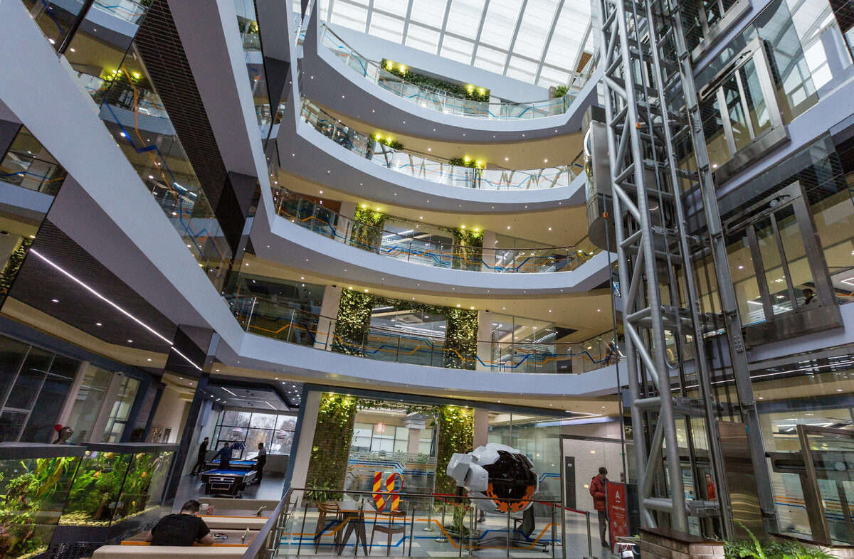 главный холл офиса