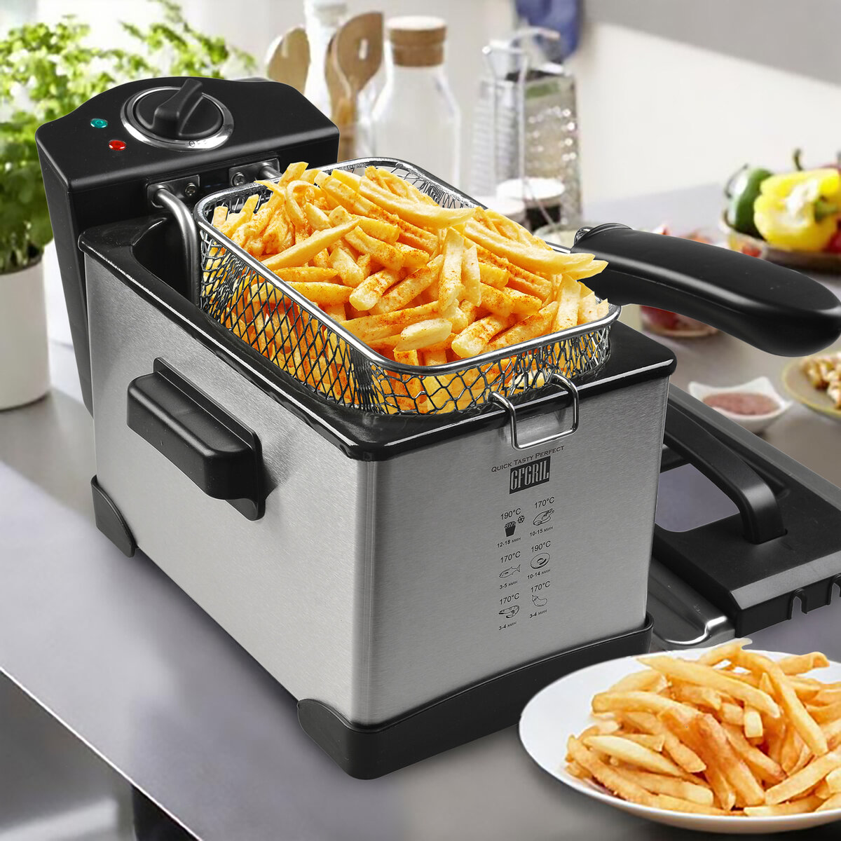 Профессиональная фритюрница GFGRIL GFF-M2500 Master Cook