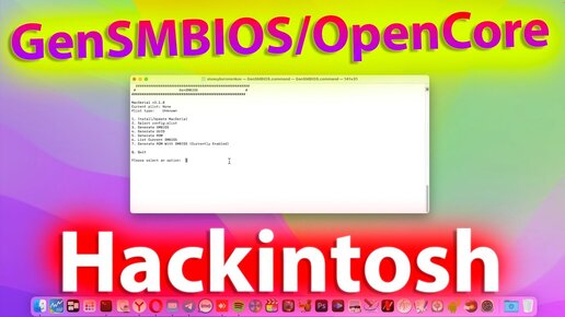 КАК ПОЛЬЗОВАТЬСЯ GENSMBIOS ДЛЯ OPENCORE ?! HACKINTOSH