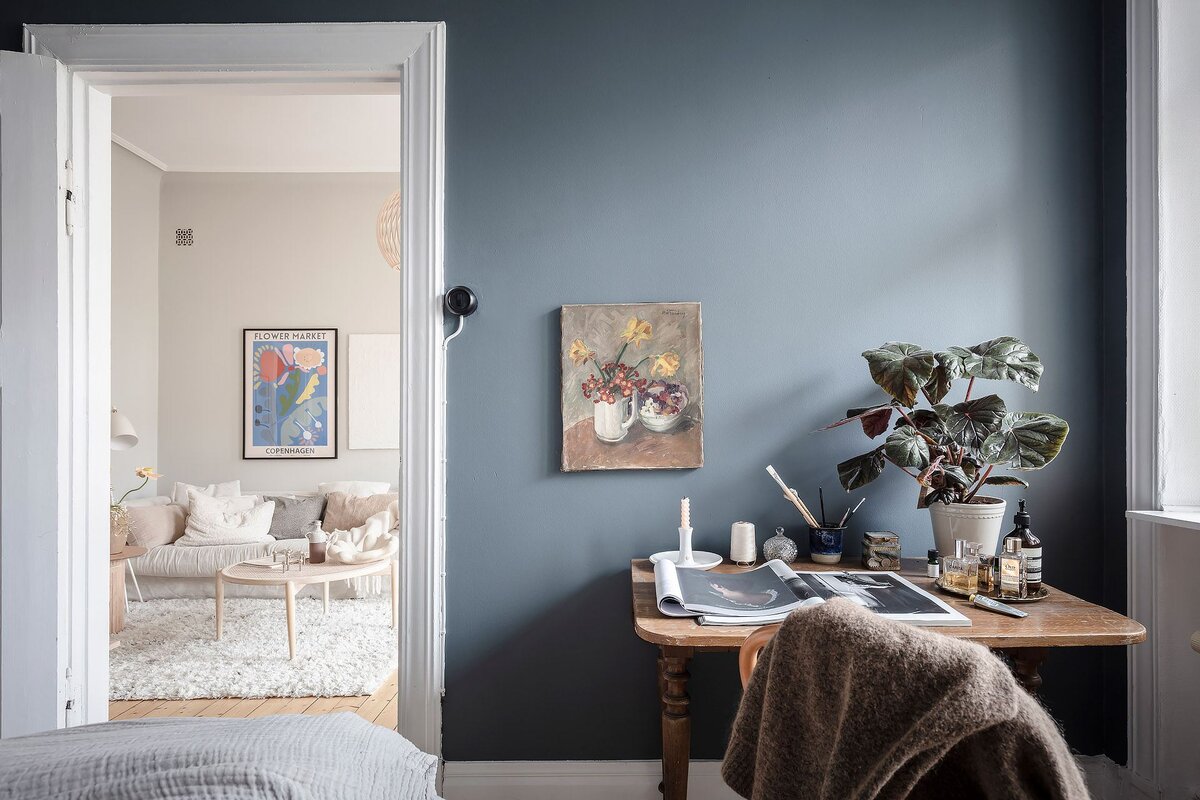 Квартира в скандинавском стиле в доме 1910 года постройки, Alvhem