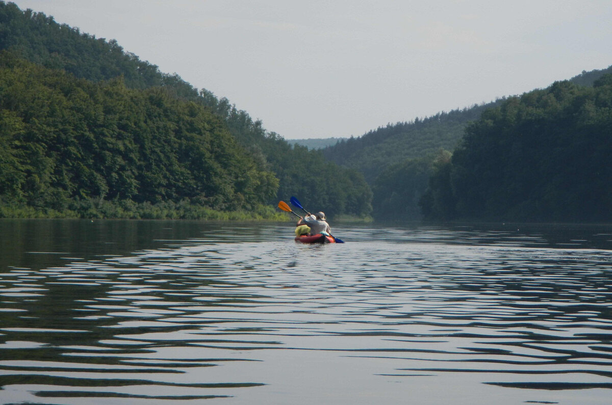 Фото автора. Днестр, Бакота