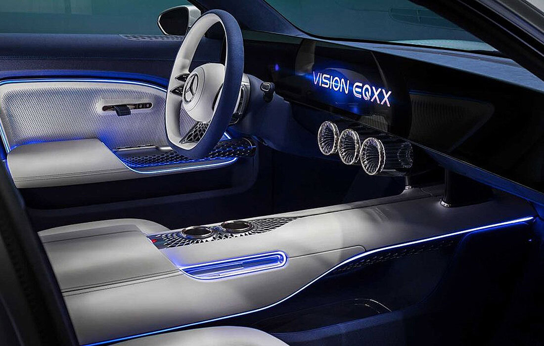 Мерседес 2019 Vision EQS Salon