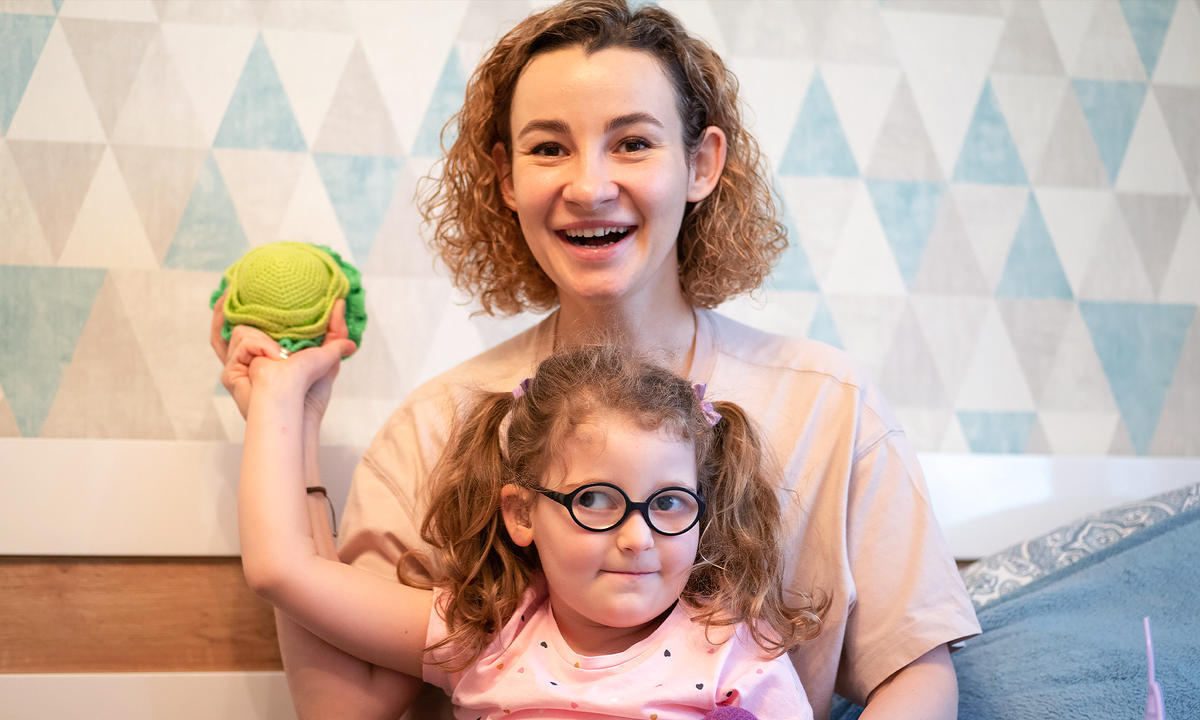 Соня Архипова, подопечная фонда "Алёша"