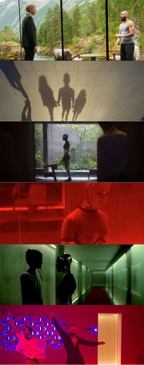 Ex Machina, 2014, режиссёр Алекс Гарланд. За сценарий этого научно-фантастического триллера Гарланд получил номинацию на премию Oscar 2015.