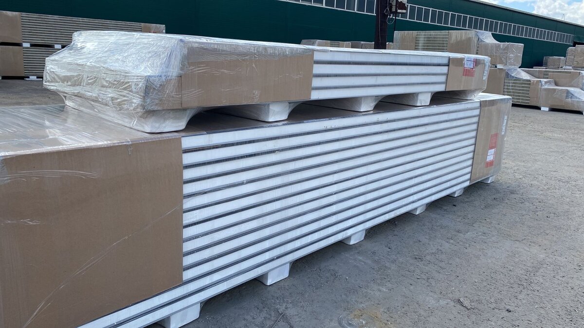 Панели сэндвич с пенопластом