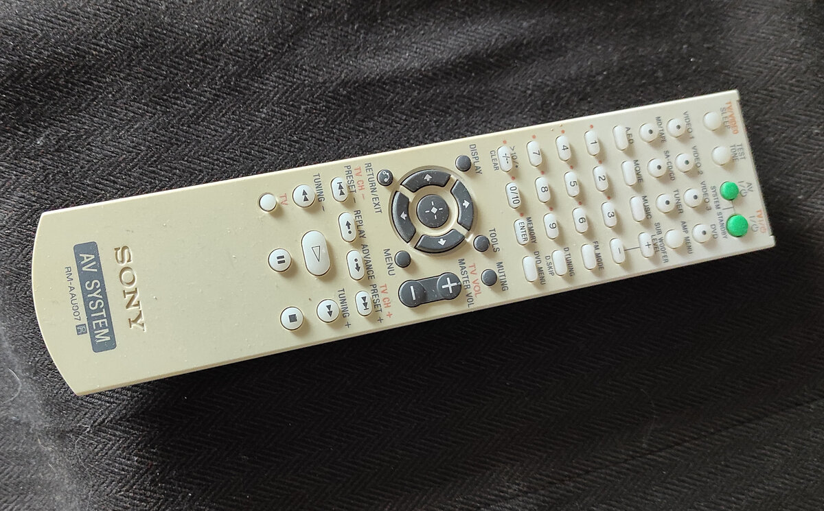 Пульт ДУ. Фото автора.