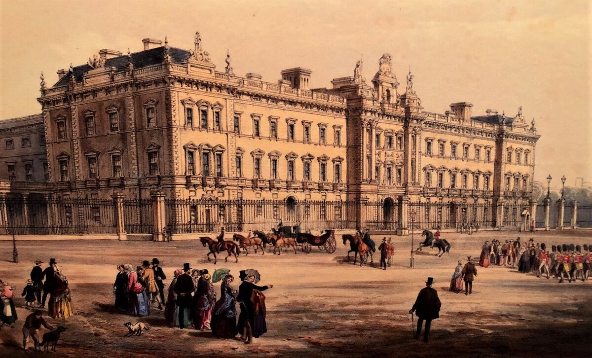 букингемский дворец в 1703 году